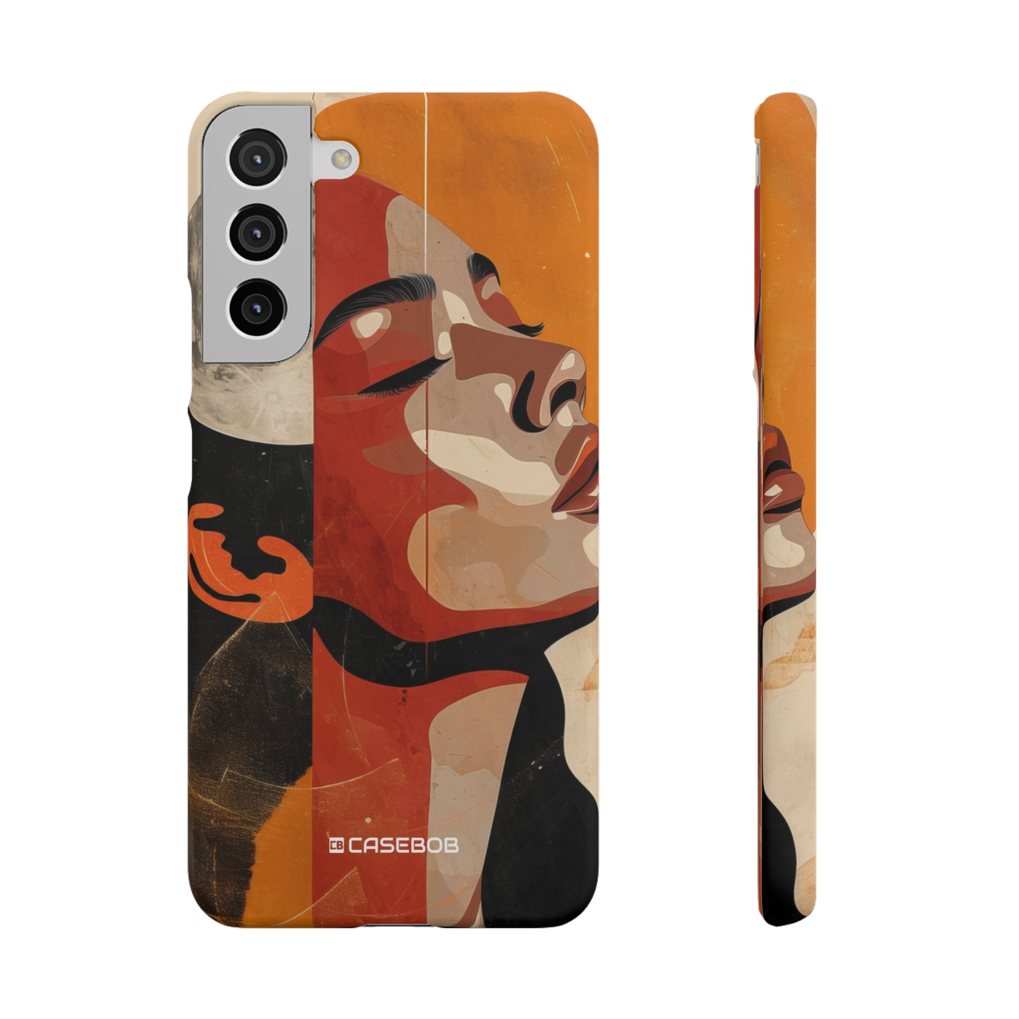 Cosmic Reflection | Slim Phone Case for Samsung