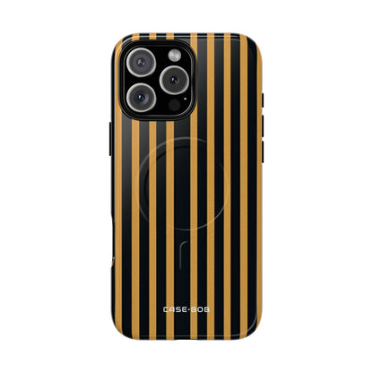 Golden Stripes iPhone 16 Pro Max Case - Tough+