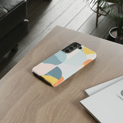 Abstract Geometric Calm - Tough Samsung S22 Phone Case