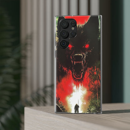 Crimson Wolf Samsung S22 Ultra Case - Soft