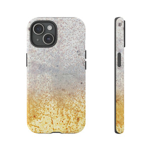 Gold Abstract - Protective Phone Case