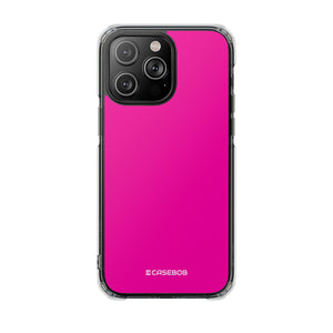 Hollywood Cerise | Handyhülle für iPhone (Clear Impact Case – magnetisch) 