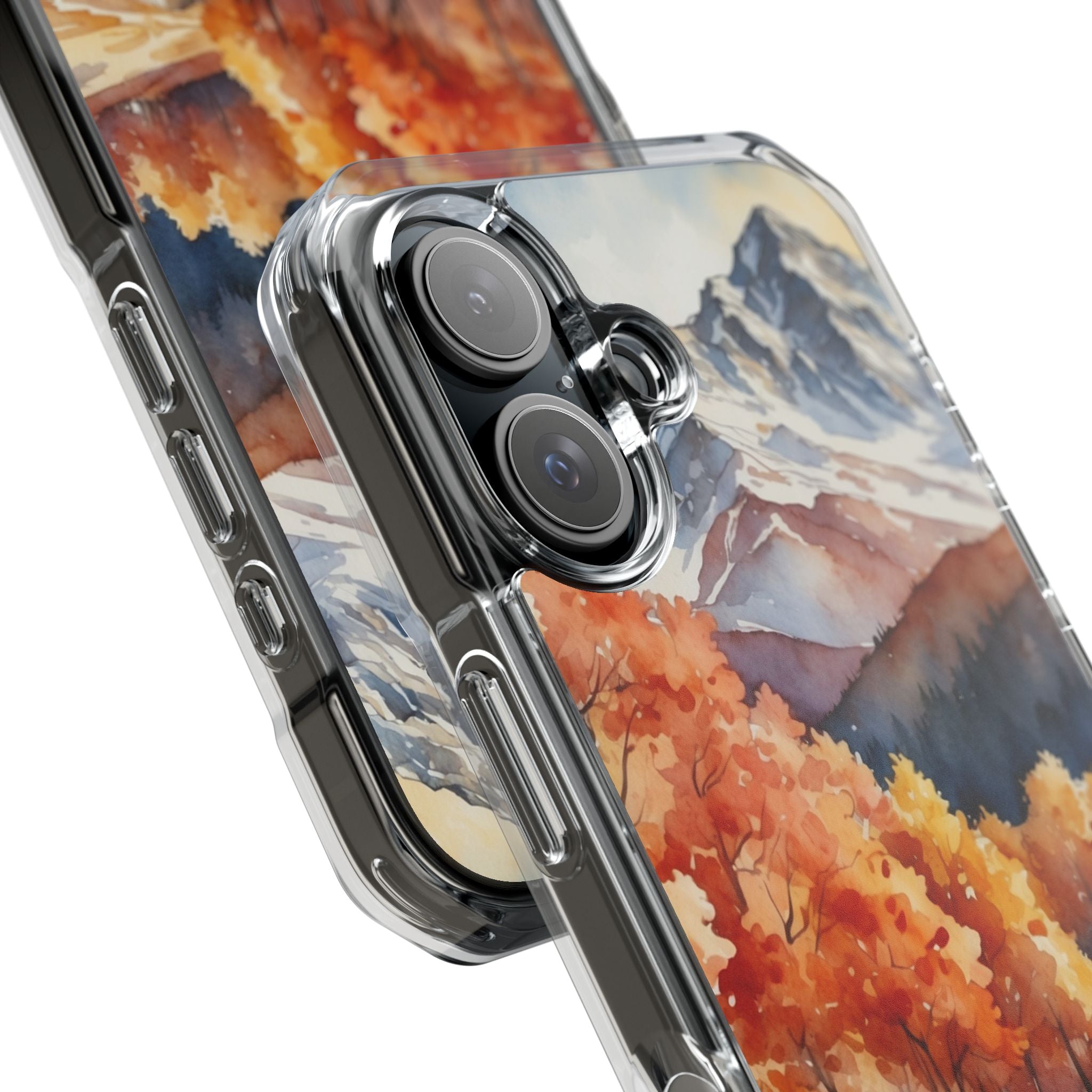 Snowcapped Radiance iPhone 15 Case - Impact