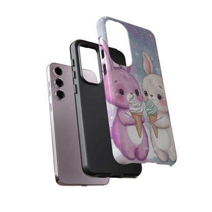 Rabbits Enjoy Ice Cream - Samsung Case