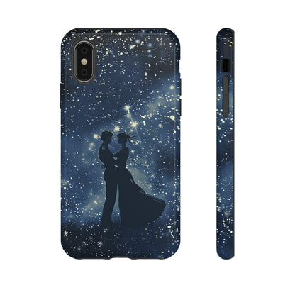 Starry Night Embrace - Protective Phone Case