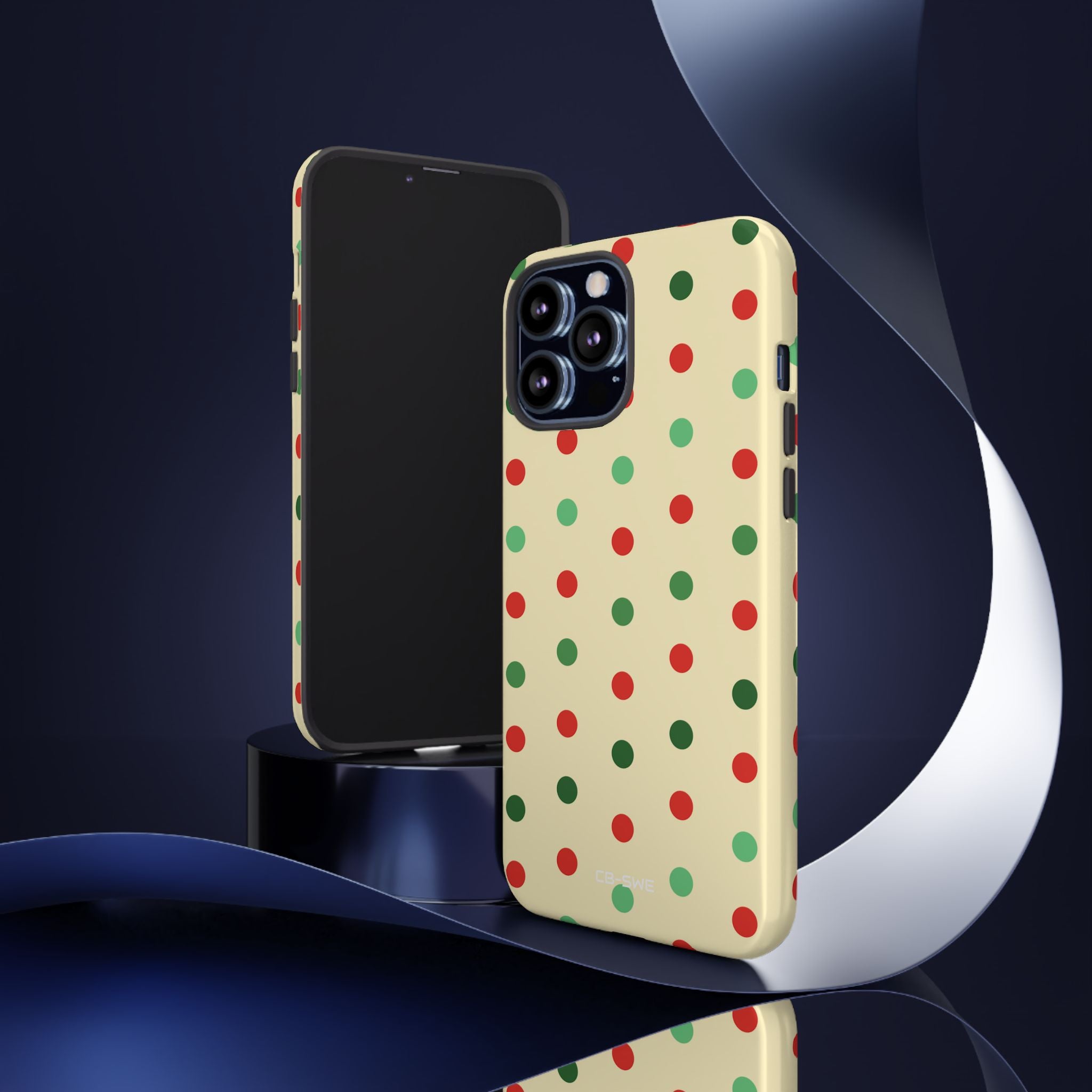 Colorful Dots Dance - iPhone Case
