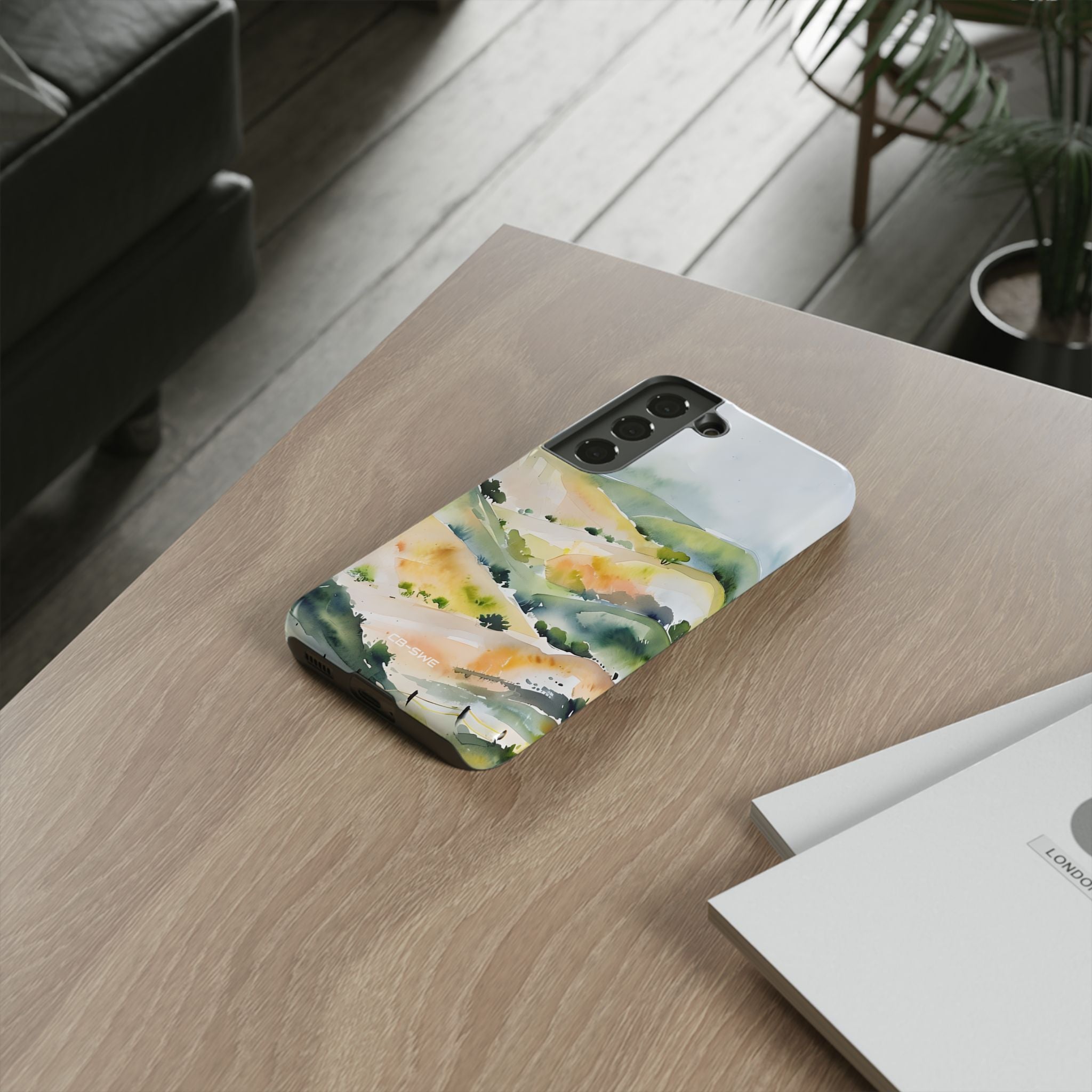 Misty Hills Watercolor - Samsung Case