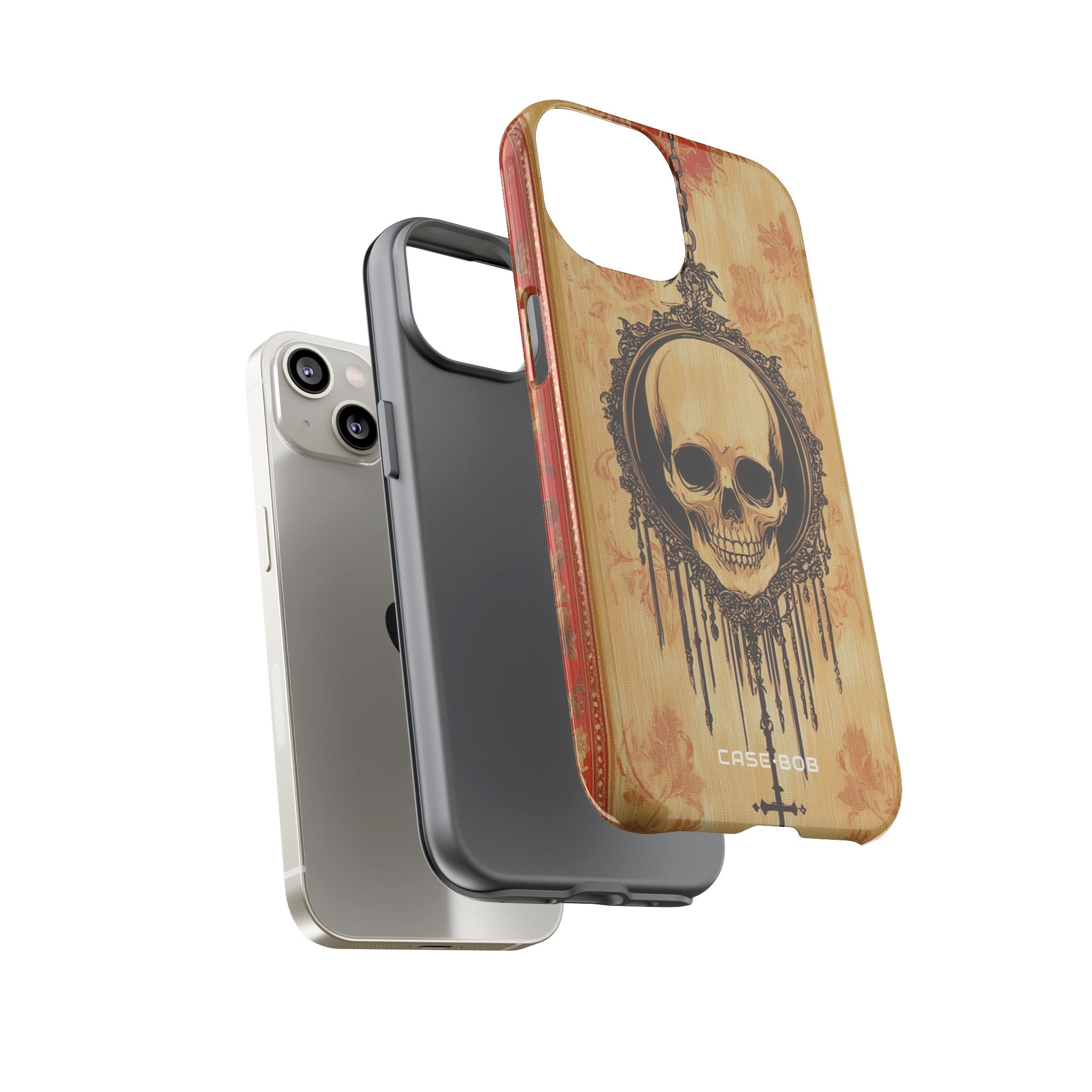 Skull Pendant iPhone 14 Case - Tough