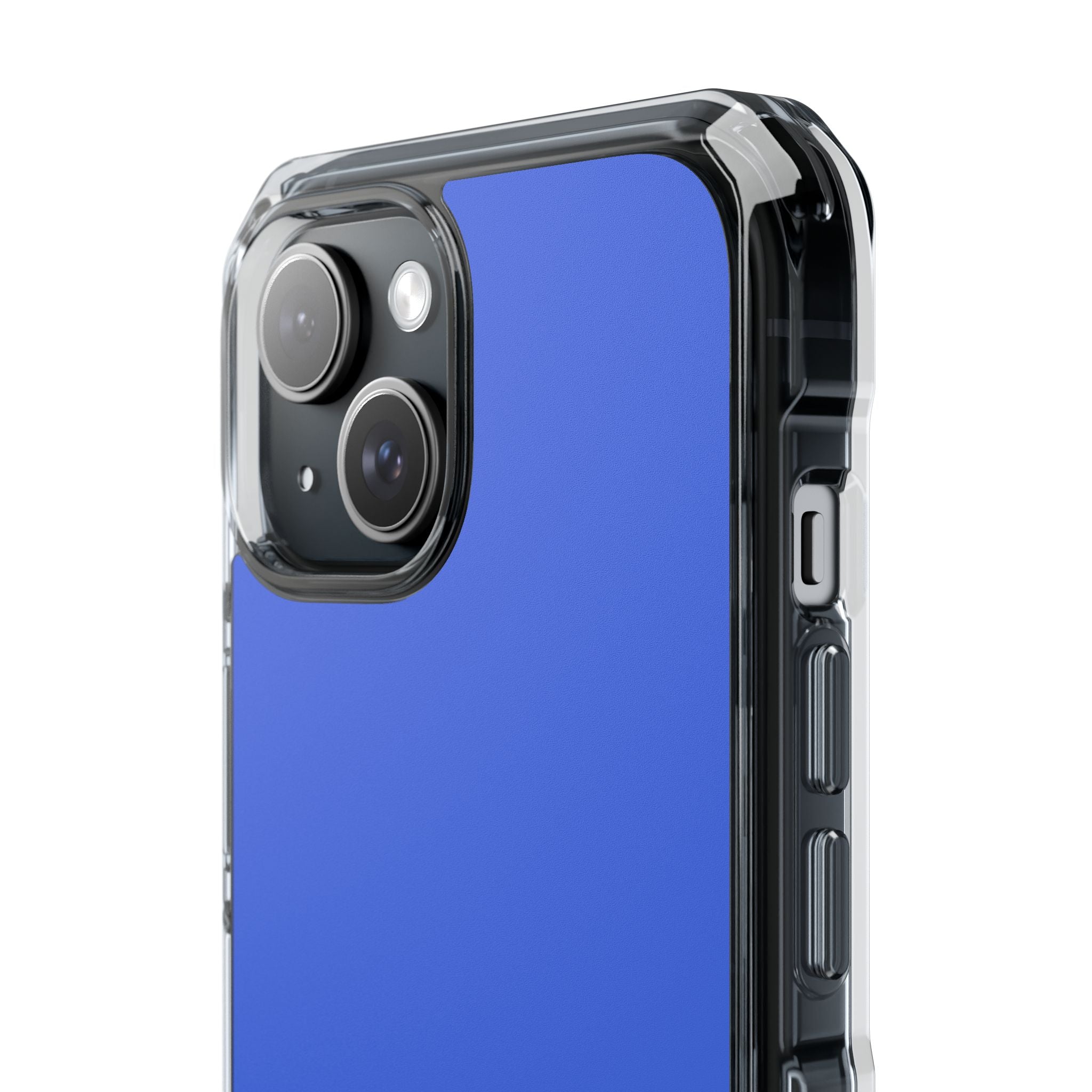 Royal Blue - Clear Impact iPhone 15 Phone Case