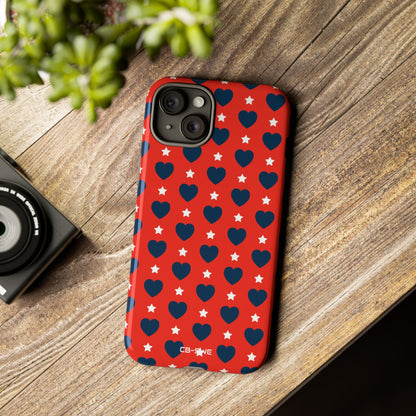 Hearts Dance Bright - iPhone Case