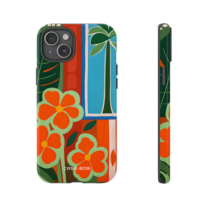 Orange Blossom Burst iPhone 15 Plus Case - Tough