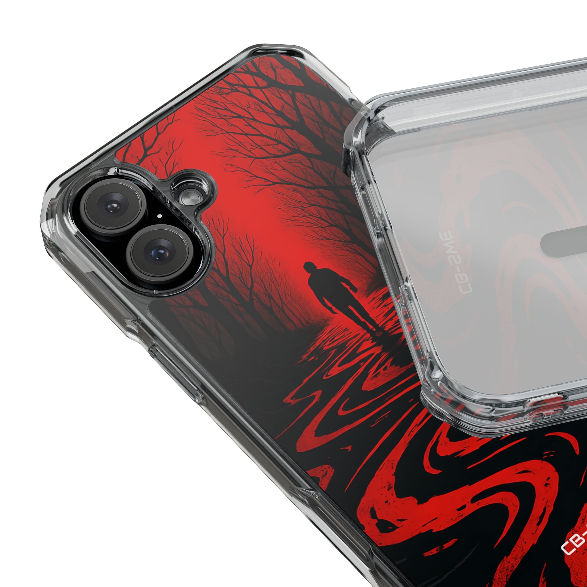 Red Path Mystery iPhone Case - Impact