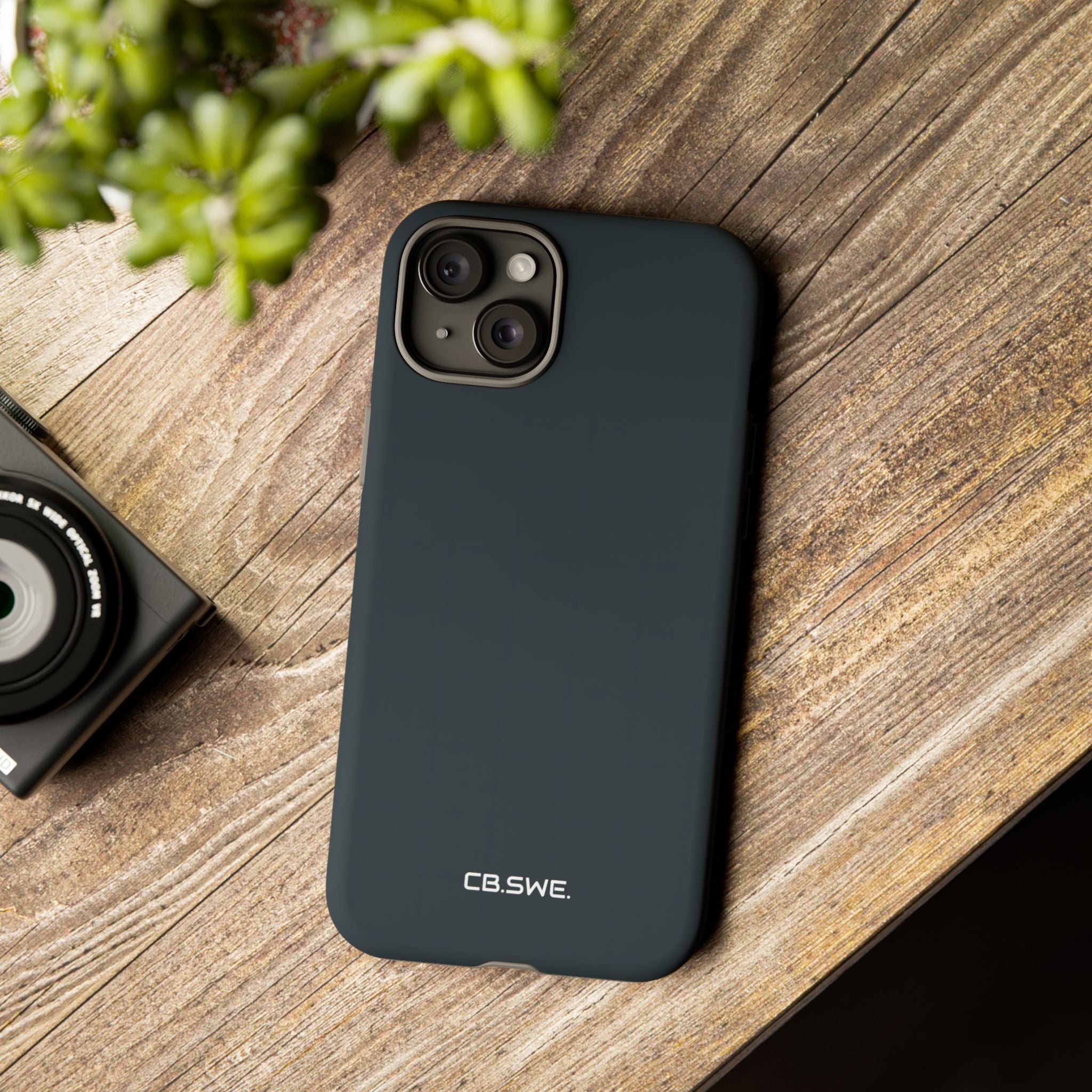 Gunmetal iPhone Hülle - Robust
