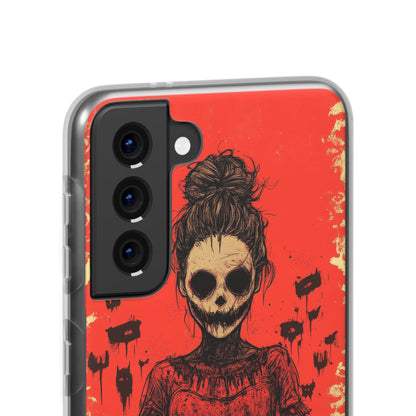 Haunting Scarlet Descent Samsung S21 - Flexi Phone Case