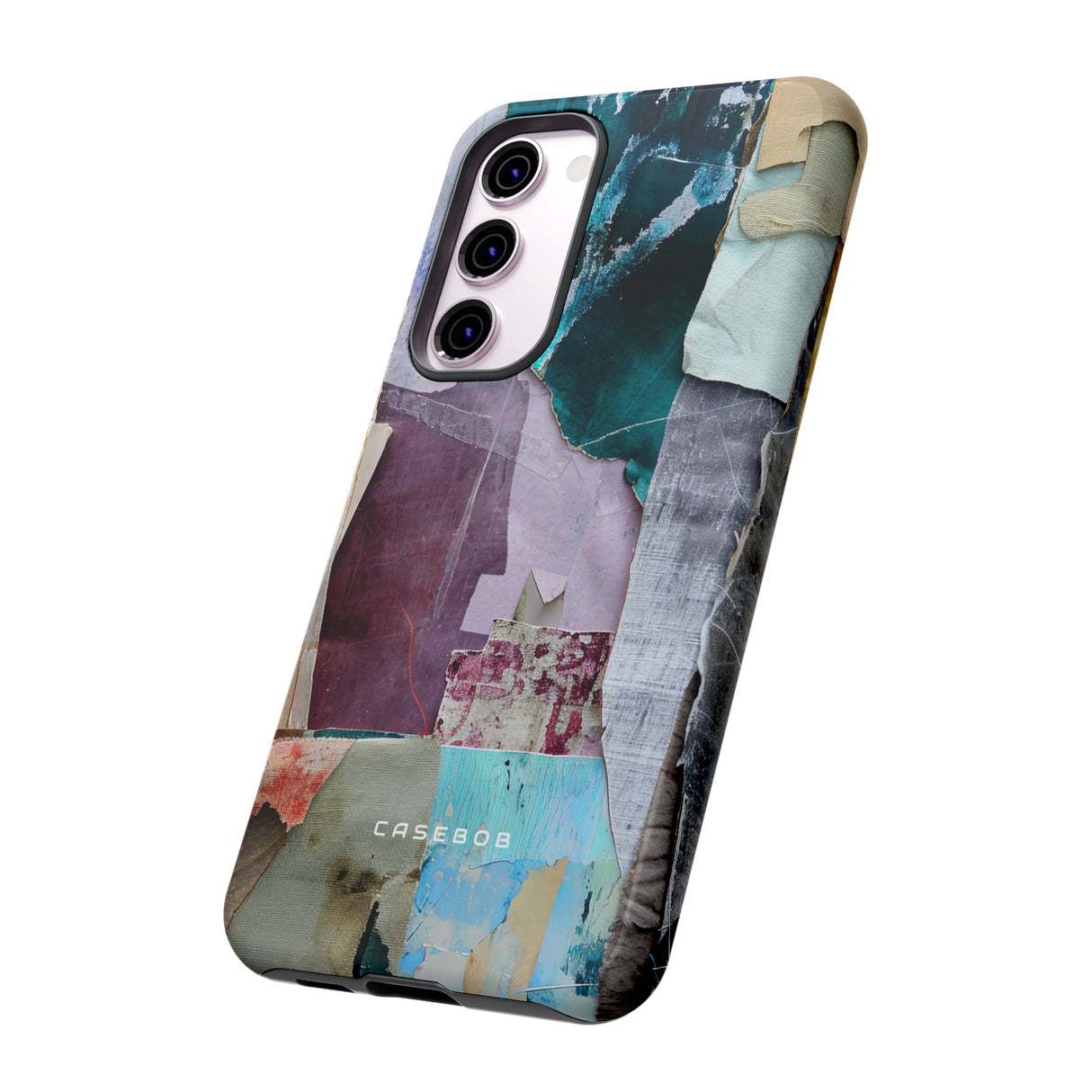 Textured Fabric Fusion - Protective Phone Case