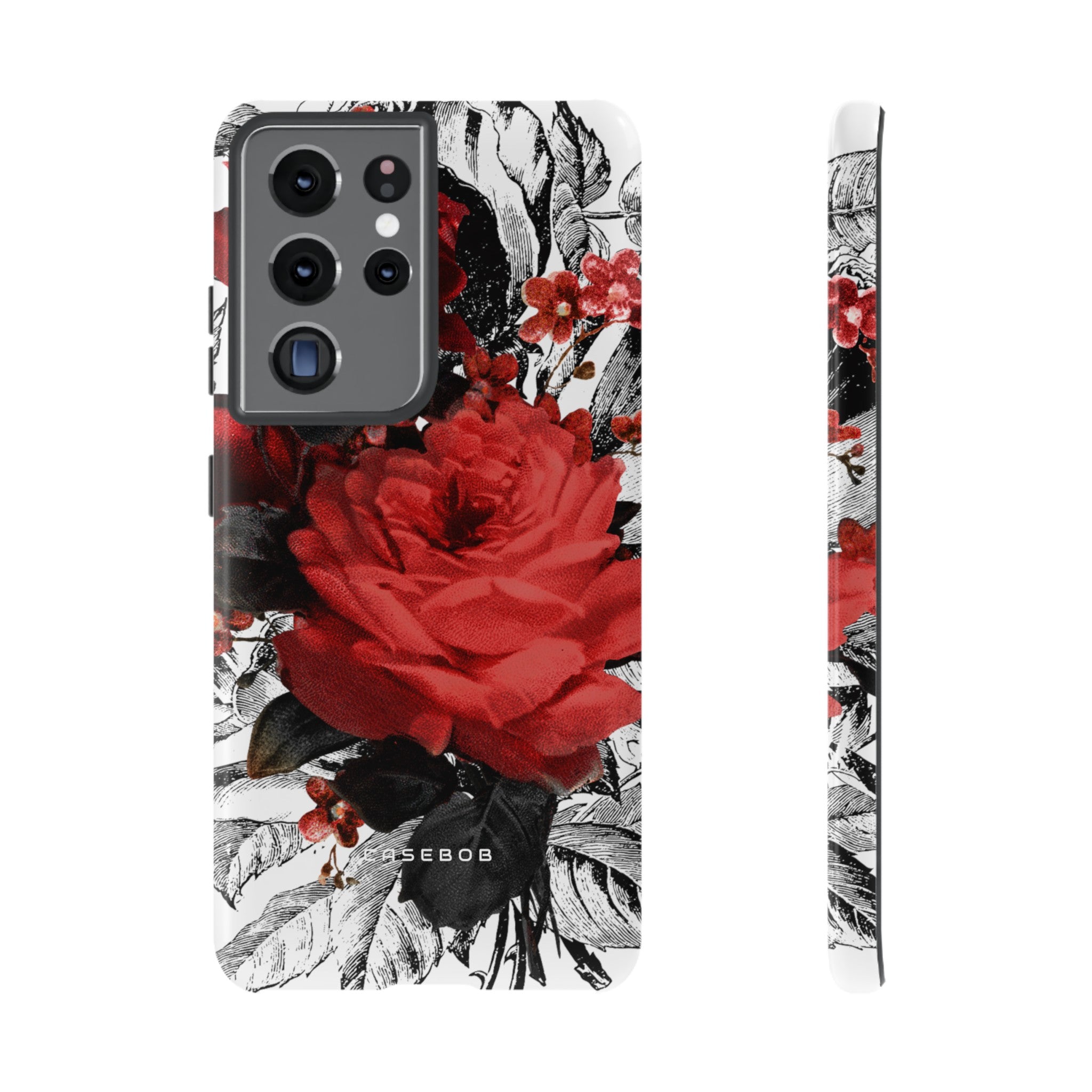 Cheruse Gothic Flower - Protective Phone Case