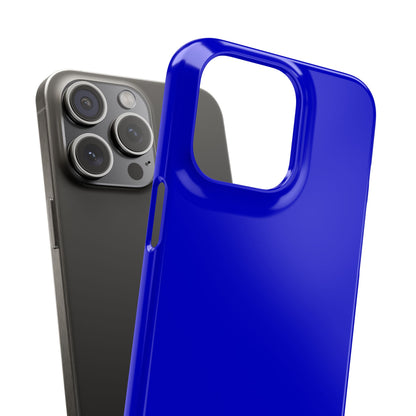 Mittelblaues iPhone 15 - Schlanke Handyhülle