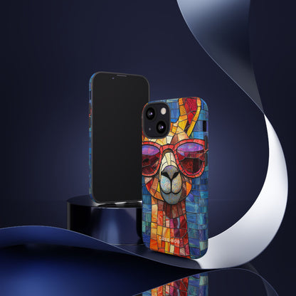 Llama Glow iPhone 13 Mini Case - Tough