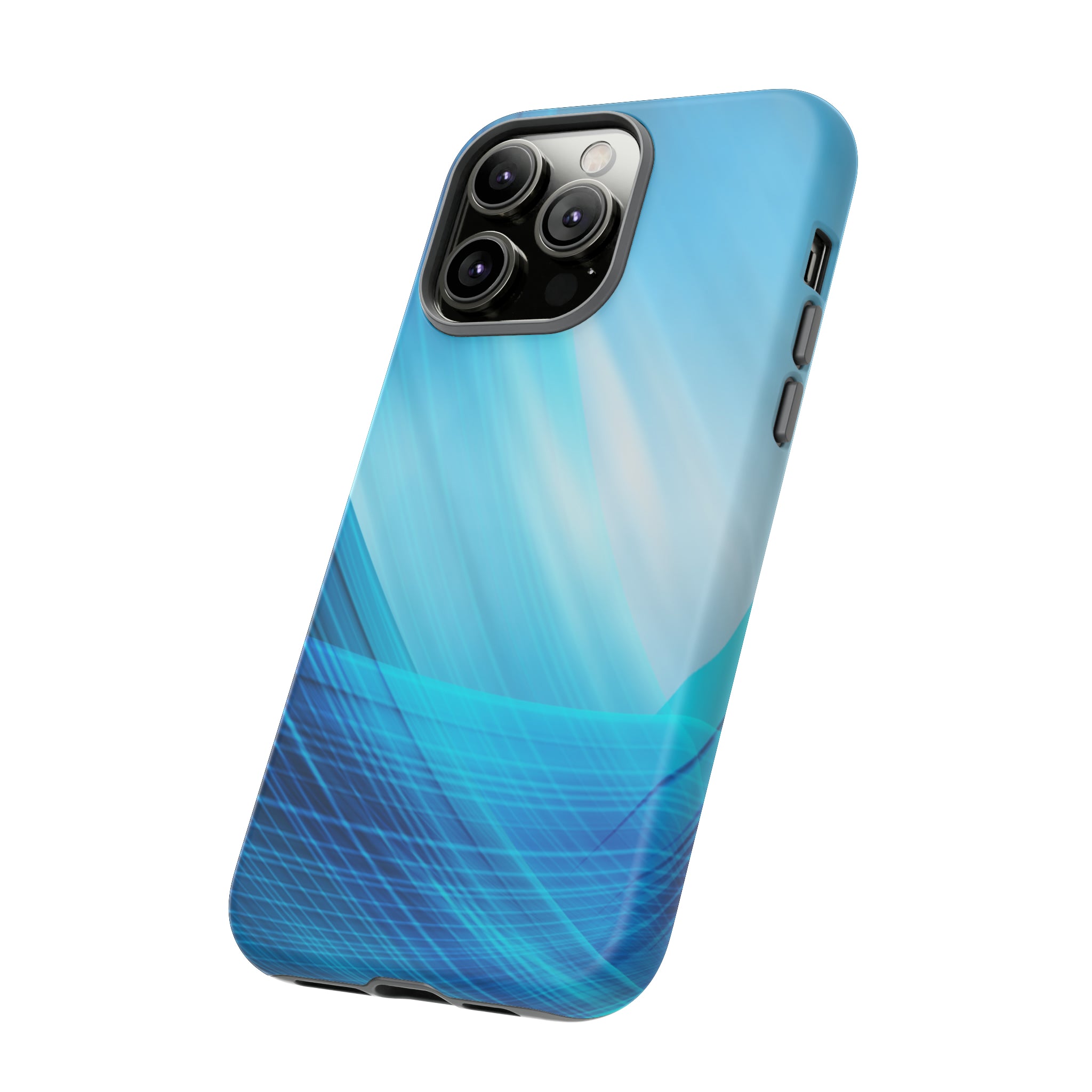 Abstract Blue - Protective Phone Case