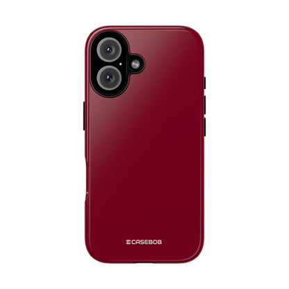 Burgundy Elegance: Minimalist Sophistication - for iPhone 16