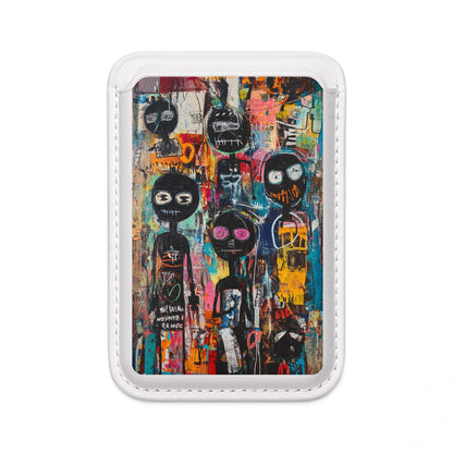 Wide-Eyed Faces Wallet – MagSafe Ready