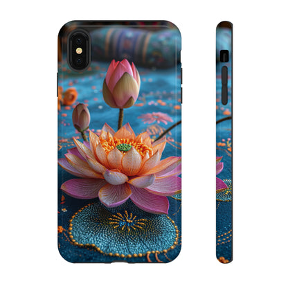 Water Rose Mandala Bliss - Protective Phone Case