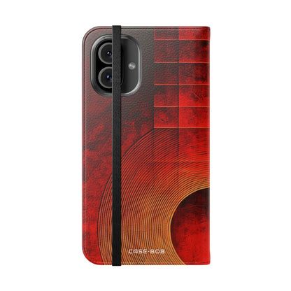 Guitar Resonance - iPhone 16 Plus Case - Wallet