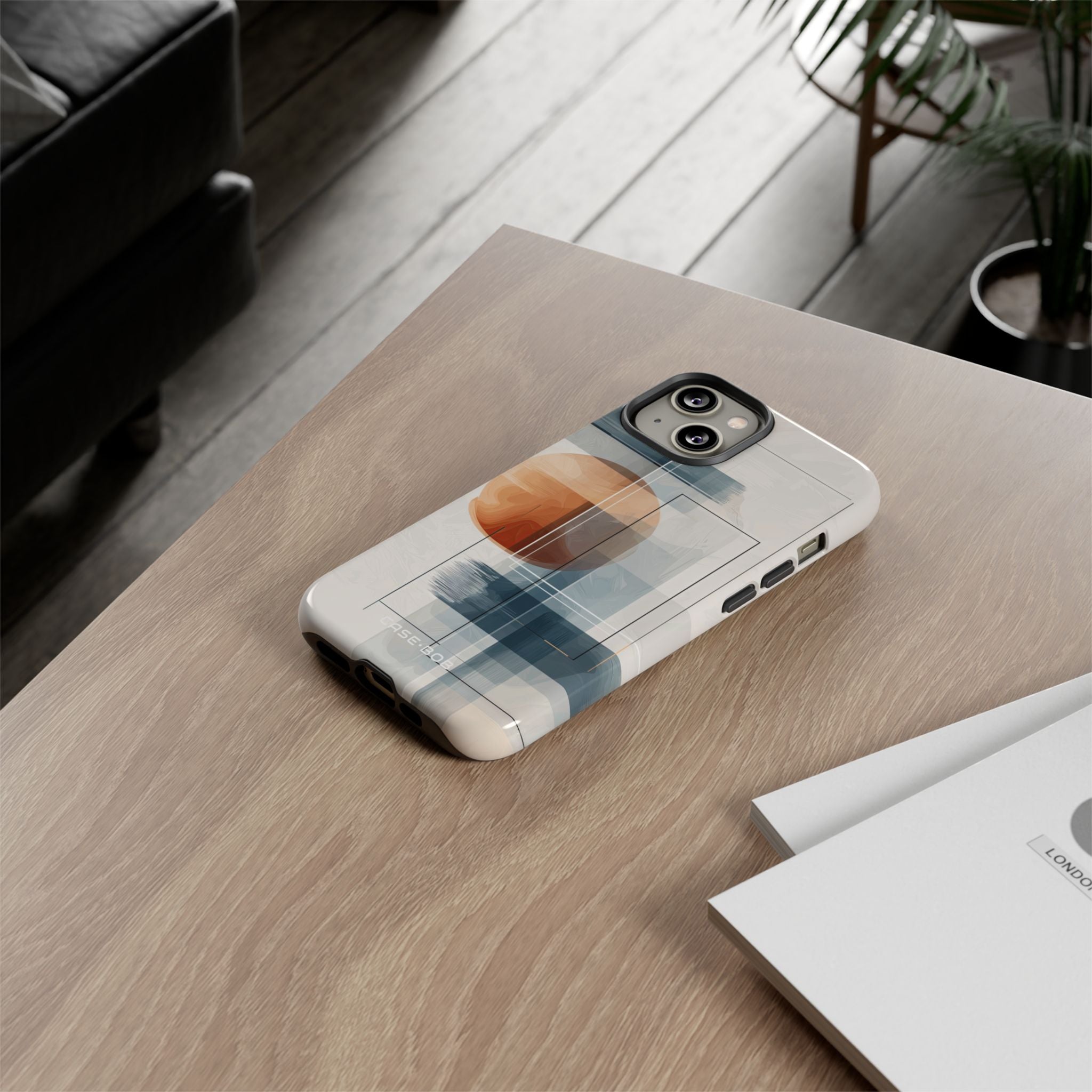 Amber Orb iPhone 14 Case - Tough