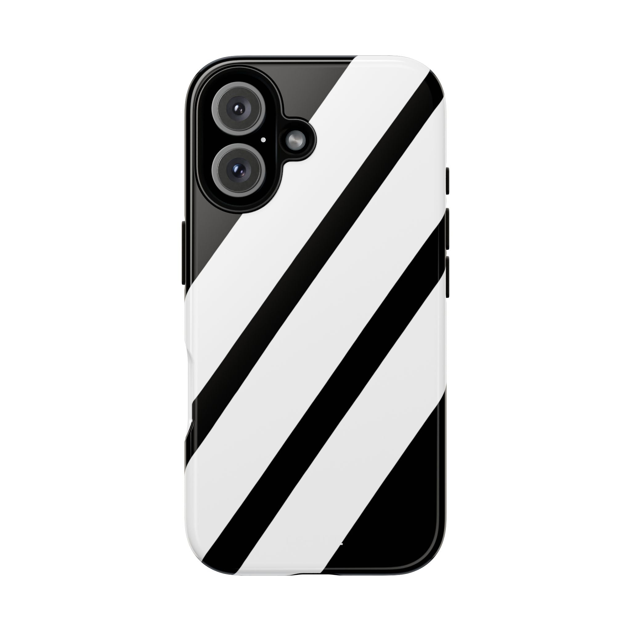 Monochrome Diagonal Symmetry - iPhone Case