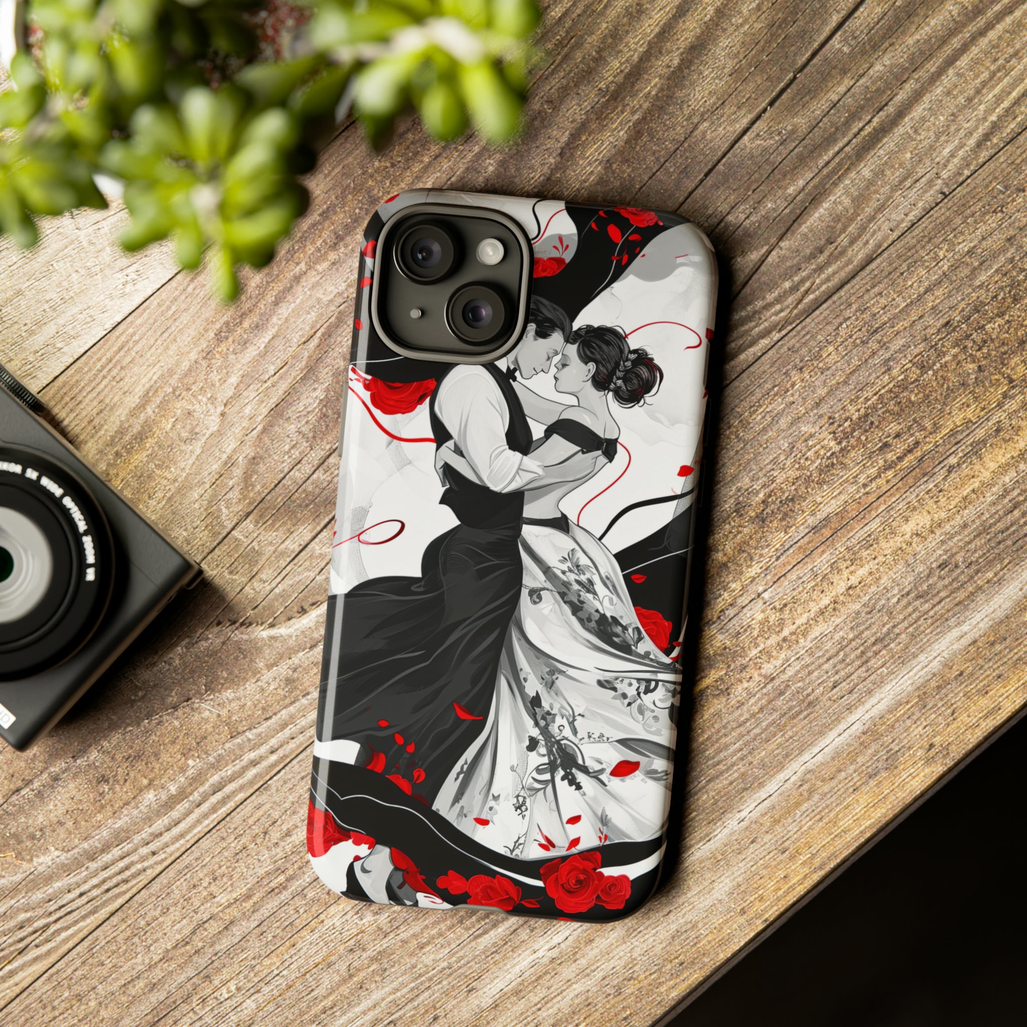 Elegant Ballroom Romance - Protective Phone Case