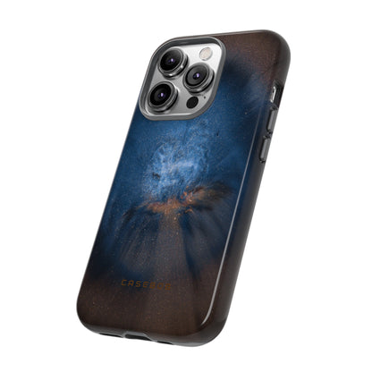 Blue Space Ink Art - Protective Phone Case