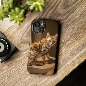 Bengal Cat - Protective Phone Case