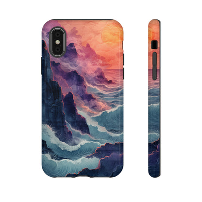 Tranquil Cliffside Views - Protective Phone Case