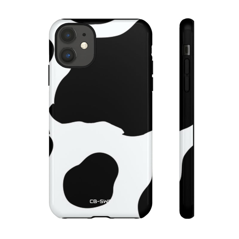 Organic Cow Print - iPhone Case