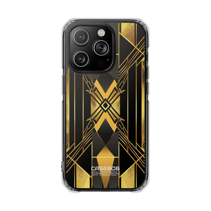 Golden Deco Symphony iPhone 14 - Impact Clear+