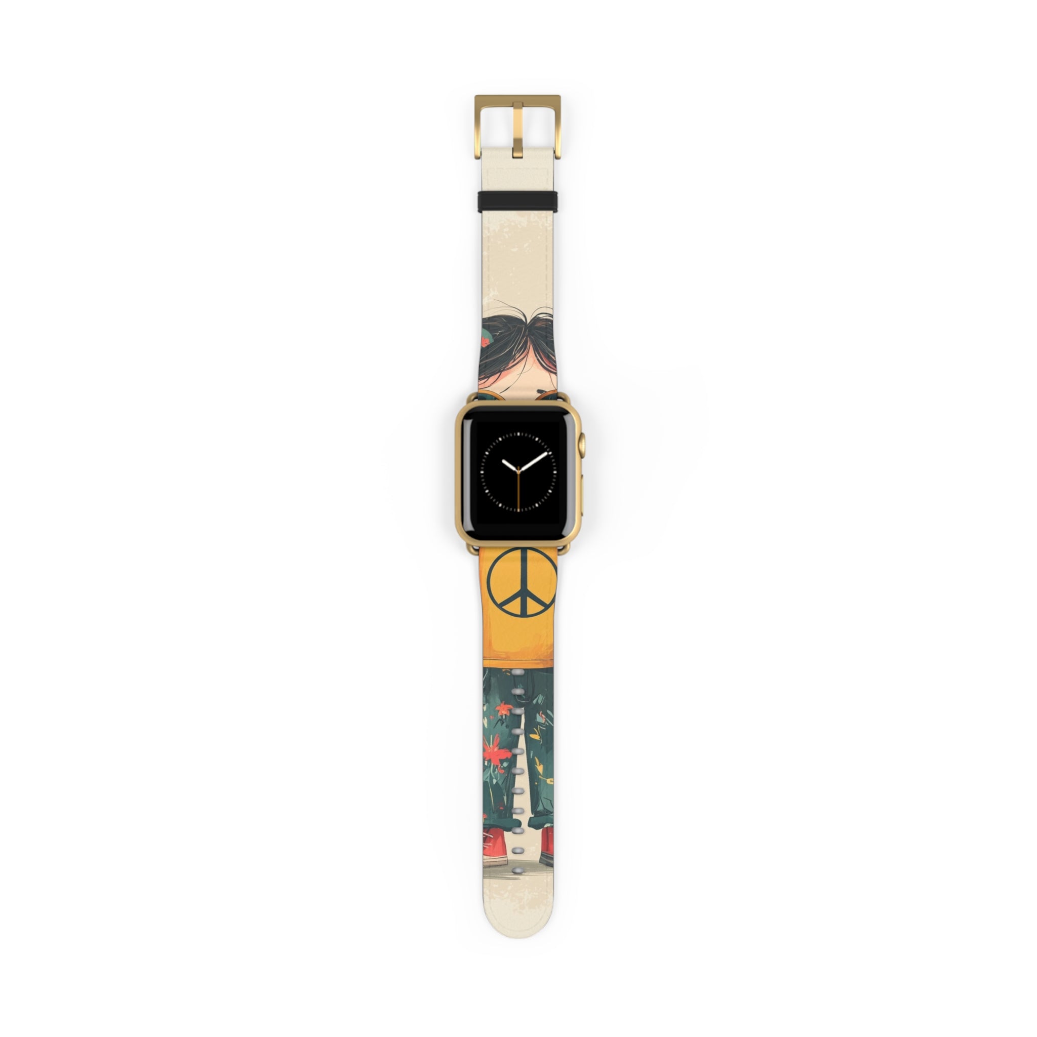 Peace Pigtails - Watch Band