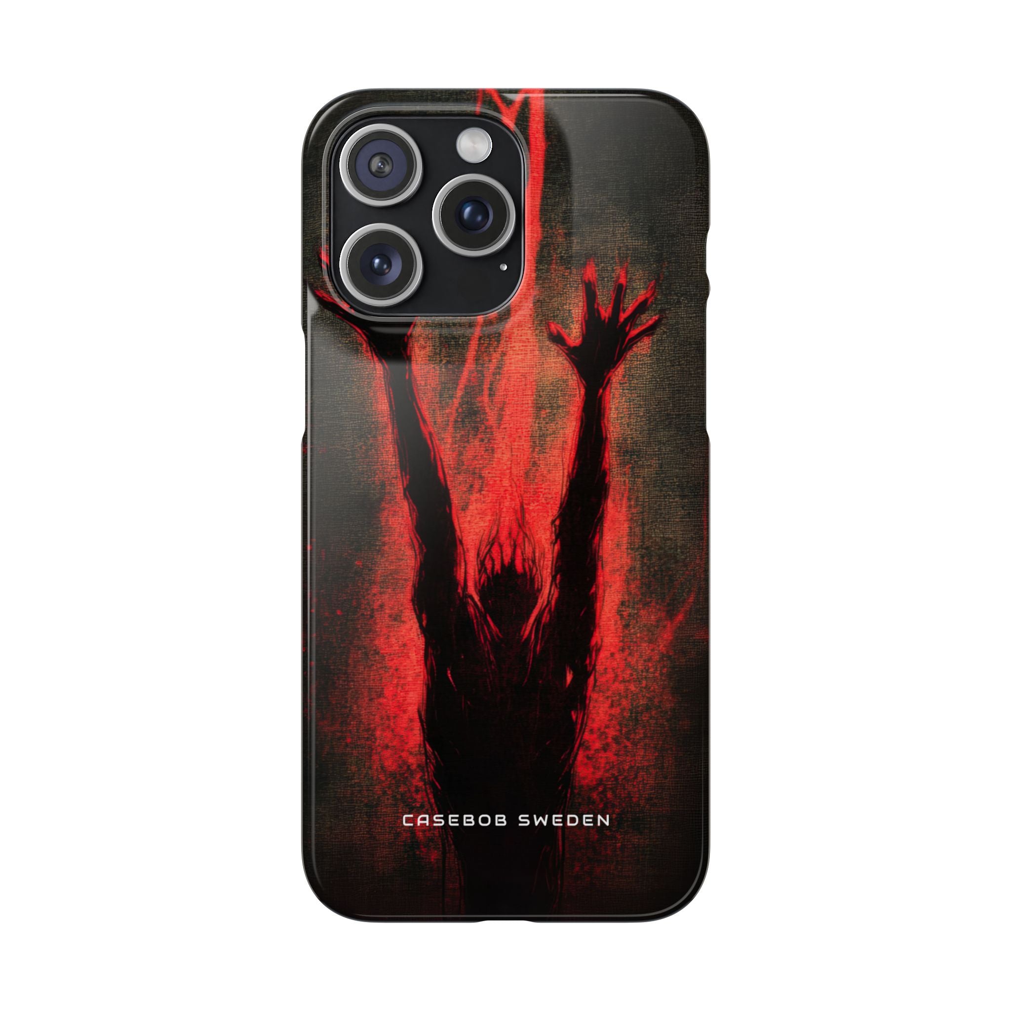 Gothic Crimson Ascension iPhone 15 - Slim Phone Case