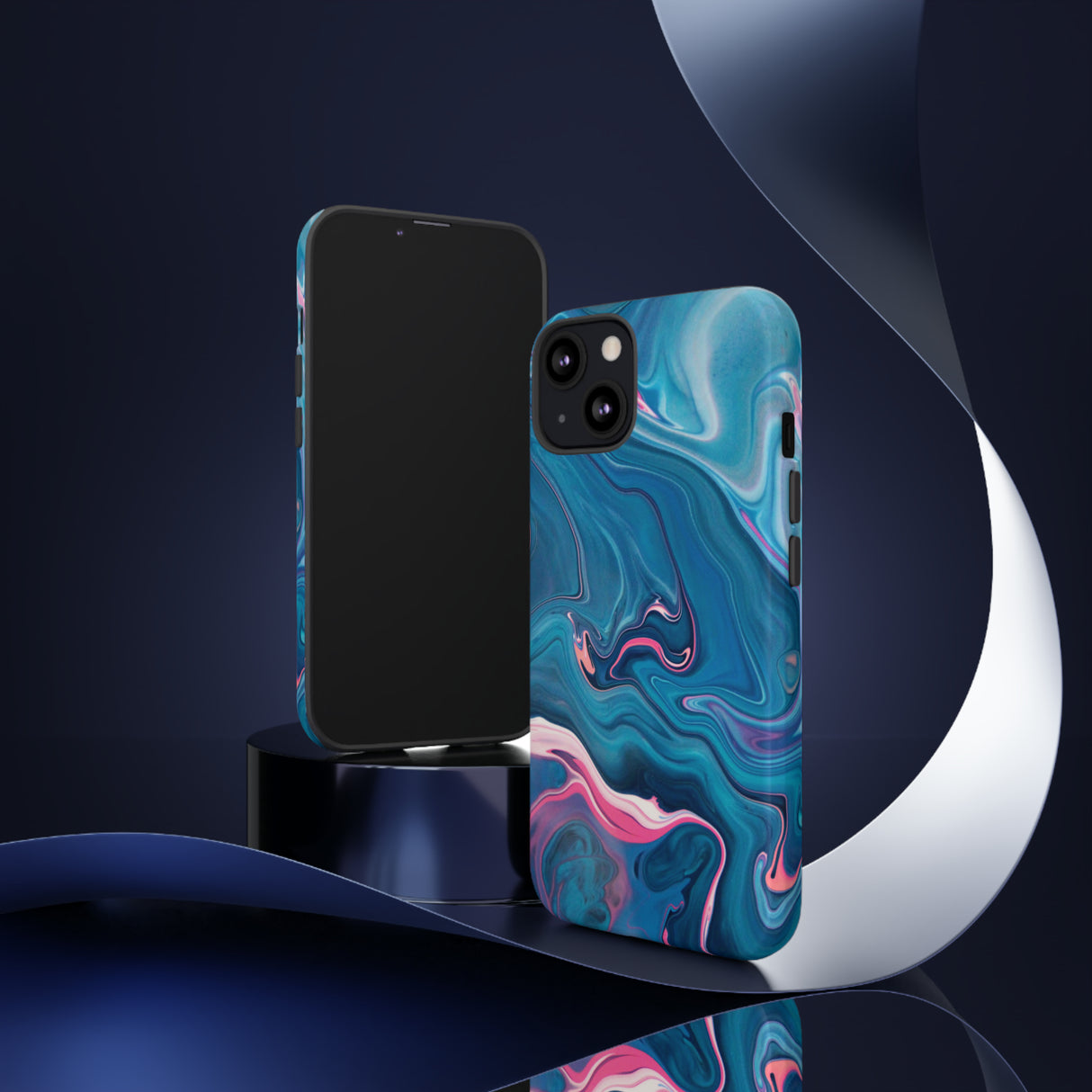 Blue Ink - Protective Phone Case