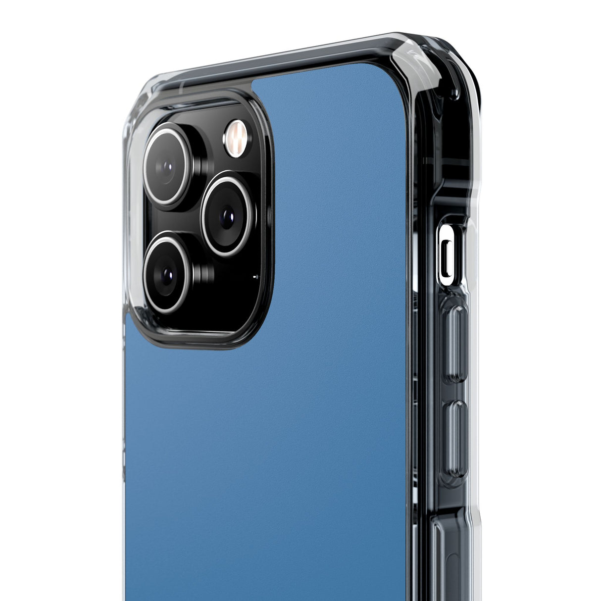 Steel Blue | Phone Case for iPhone (Clear Impact Case - Magnetic)