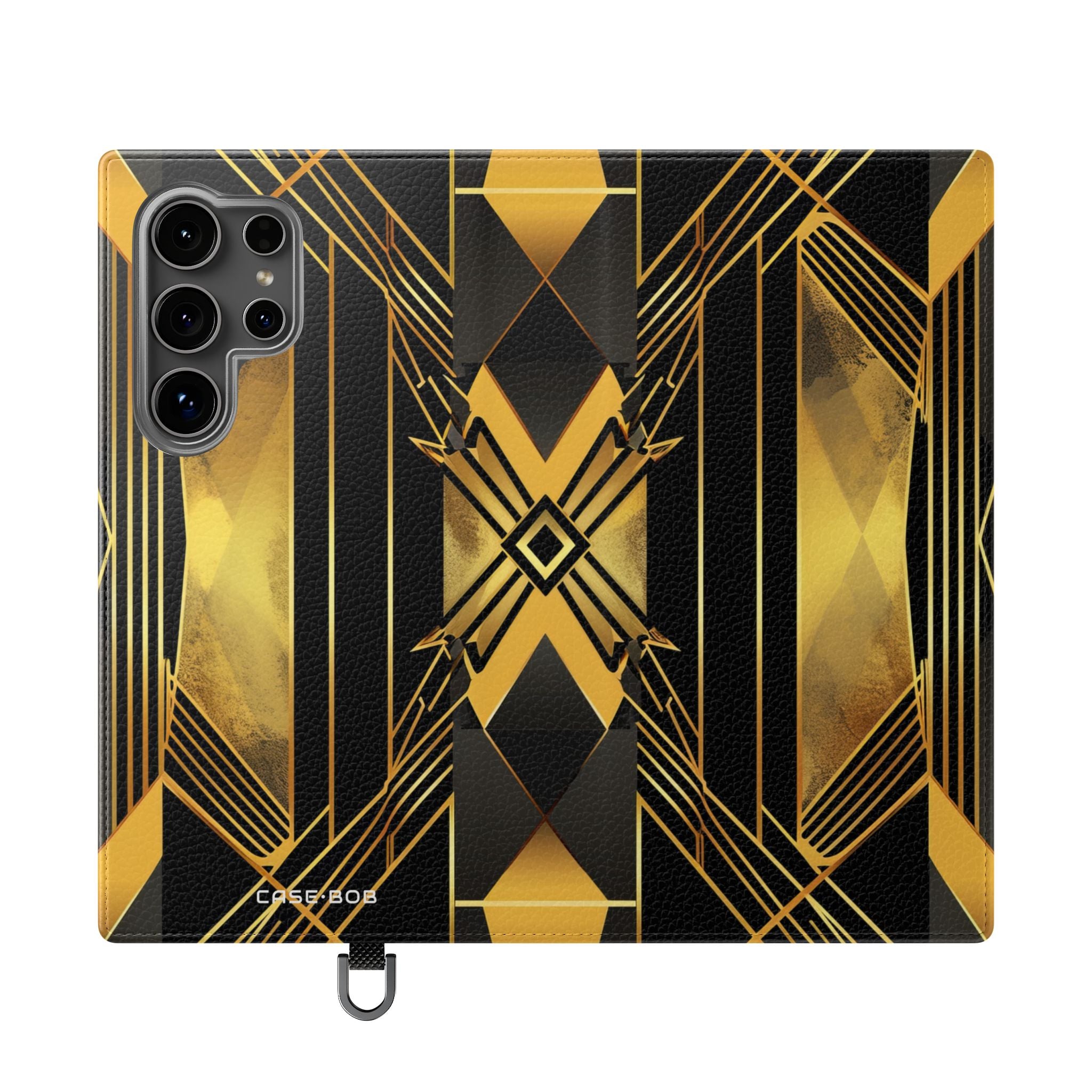 Golden Xcape - Samsung S24 Ultra Case - Lompakkokotelo