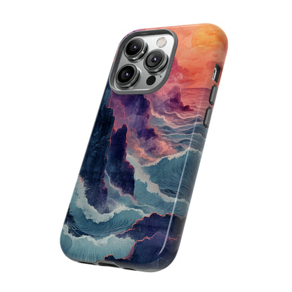 Tranquil Cliffside Views - Protective Phone Case