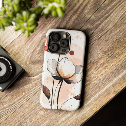 Vibrant Floral Elegance - iPhone Case