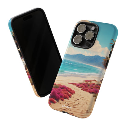 Footprints Trace Sand - iPhone Case