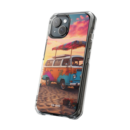 Van Rests at Shore iPhone Case - Impact