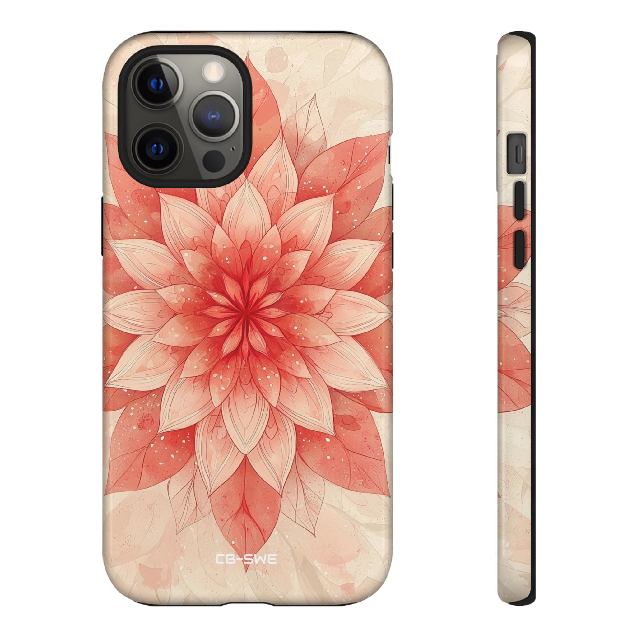 Floral Harmony Glows - iPhone Case
