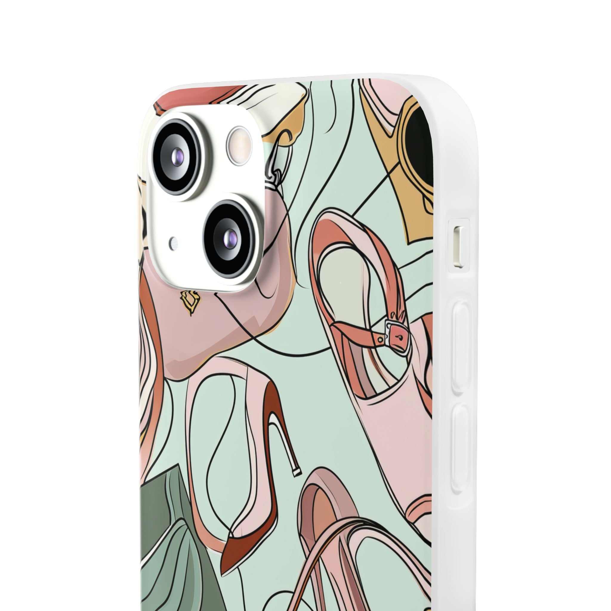 Pastel Elegance | Flexible Phone Case for iPhone