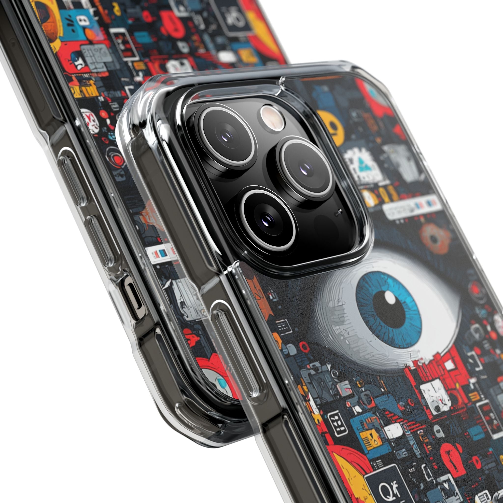 Digital Eye Blue iPhone 14 Pro Case - Impact