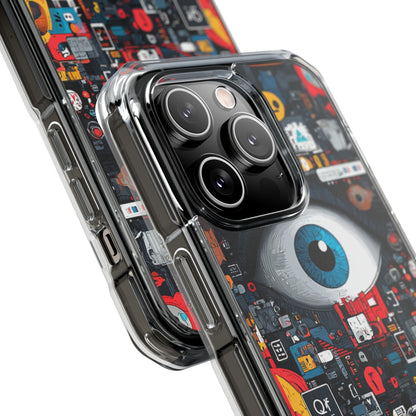 Digital Eye Blue iPhone 14 Pro Case - Impact