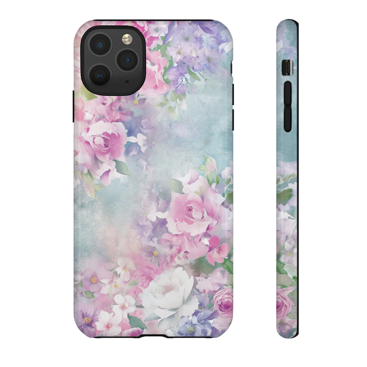 Floral Pastel Whisper - Schutzhülle fürs Handy