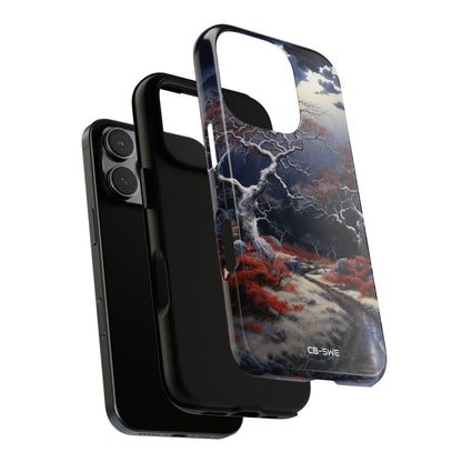 Sunlit Gnarled Forest - iPhone Case